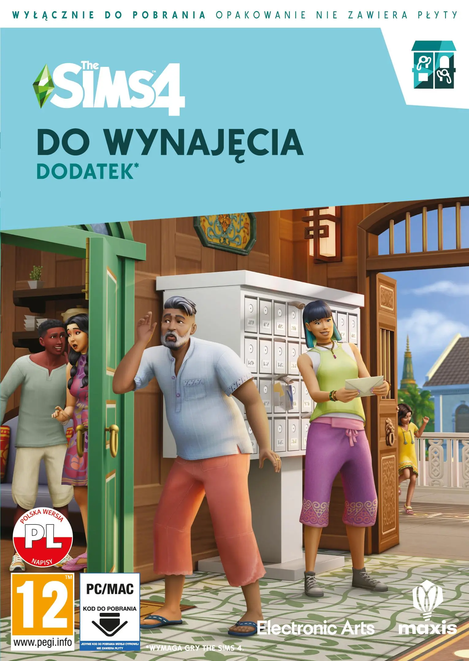 The Sims 4: Do Wynajęcia [kod aktywacyjny] PC