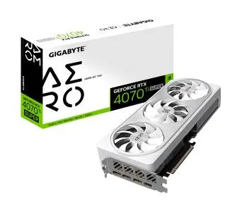 Karta graficzna Gigabyte GeForce RTX 4070 Ti Super AERO OC 16GB GDDR6X 256bit DLSS 3