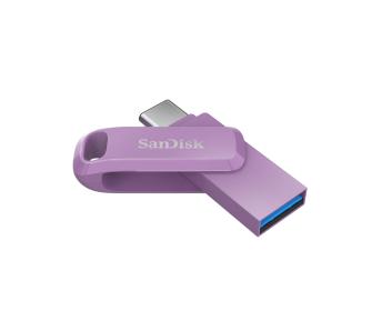 PenDrive SanDisk Ultra Dual Drive Go 128GB USB 3.2 Typ-C Lawendowy
