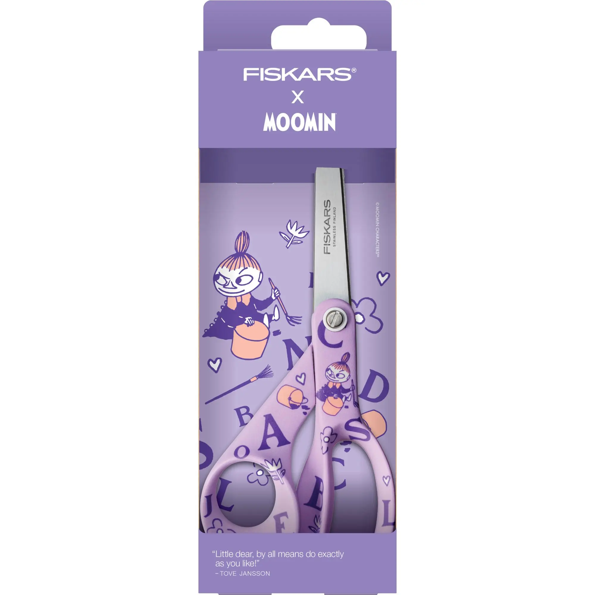 Nożyczki Fiskars Moomin ABC Mała Mi