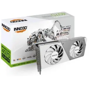 Karta graficzna Inno3D GeForce RTX 4070 Super Twin X2 OC White 12GB GDDR6X 192bit DLSS 3