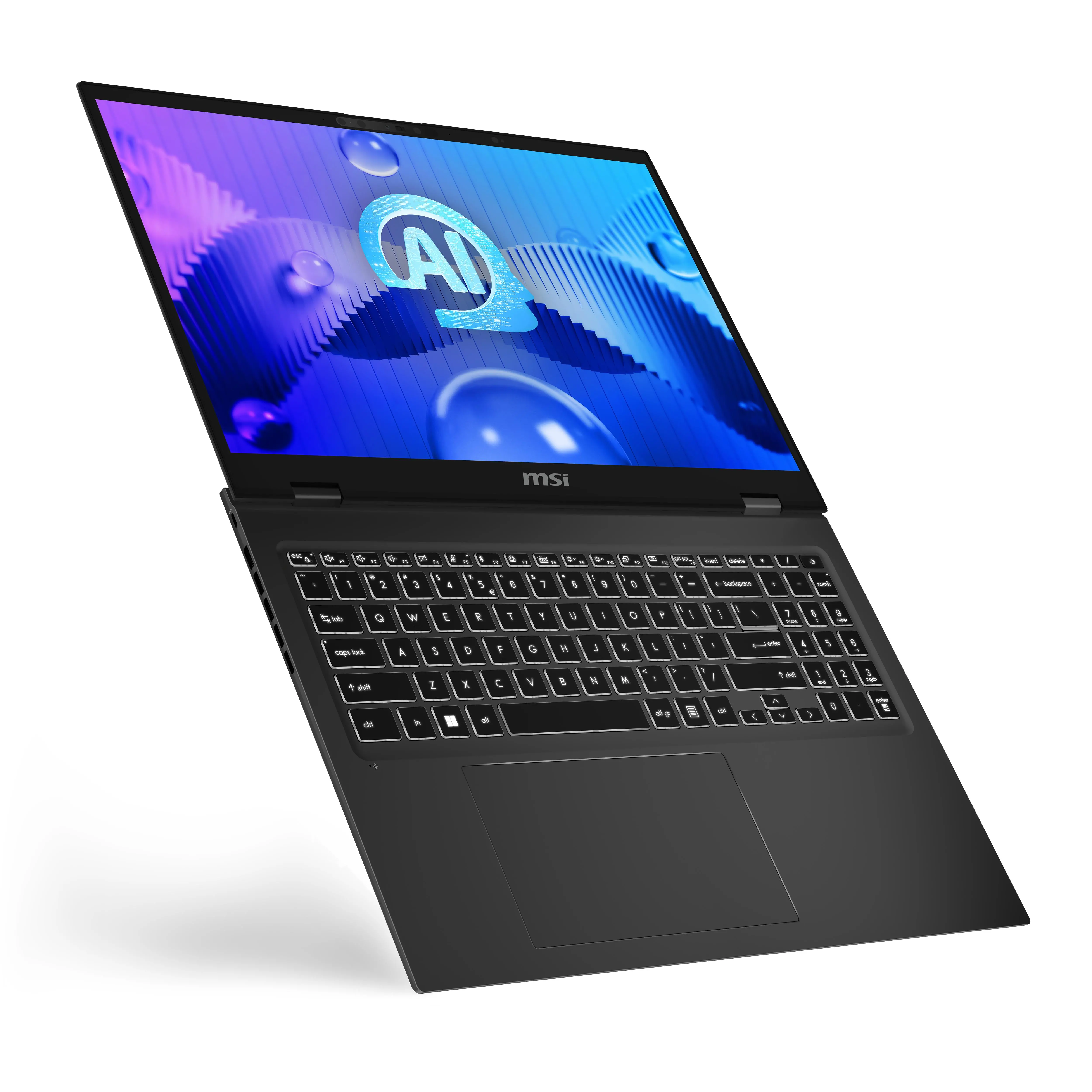Laptop MSI Prestige 16 AI Evo B1MG-009PL 16" Ultra 7 155H 32GB RAM 1TB Dysk SSD Win11 Szary