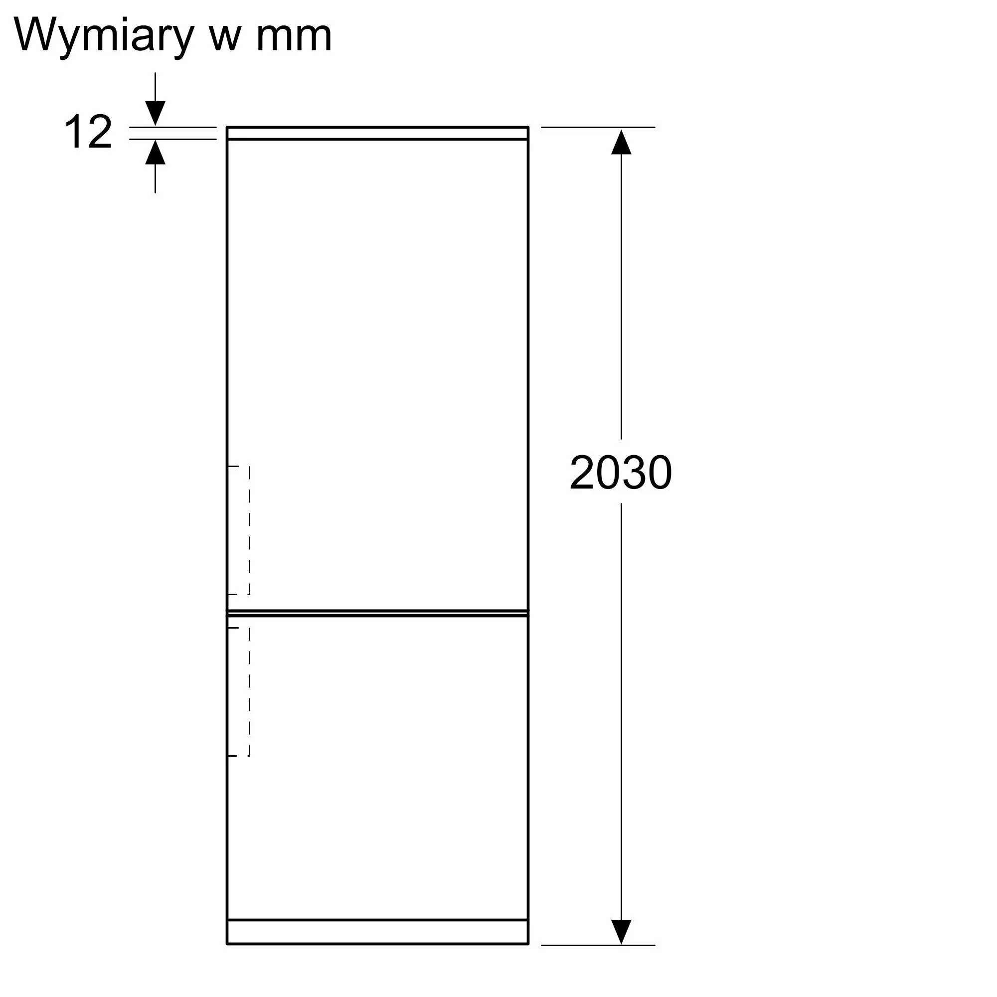 Lodówka Bosch Serie 4 KGN392WCF Pełny No Frost 203cm Szuflada z kontrolą wilgotności Biały