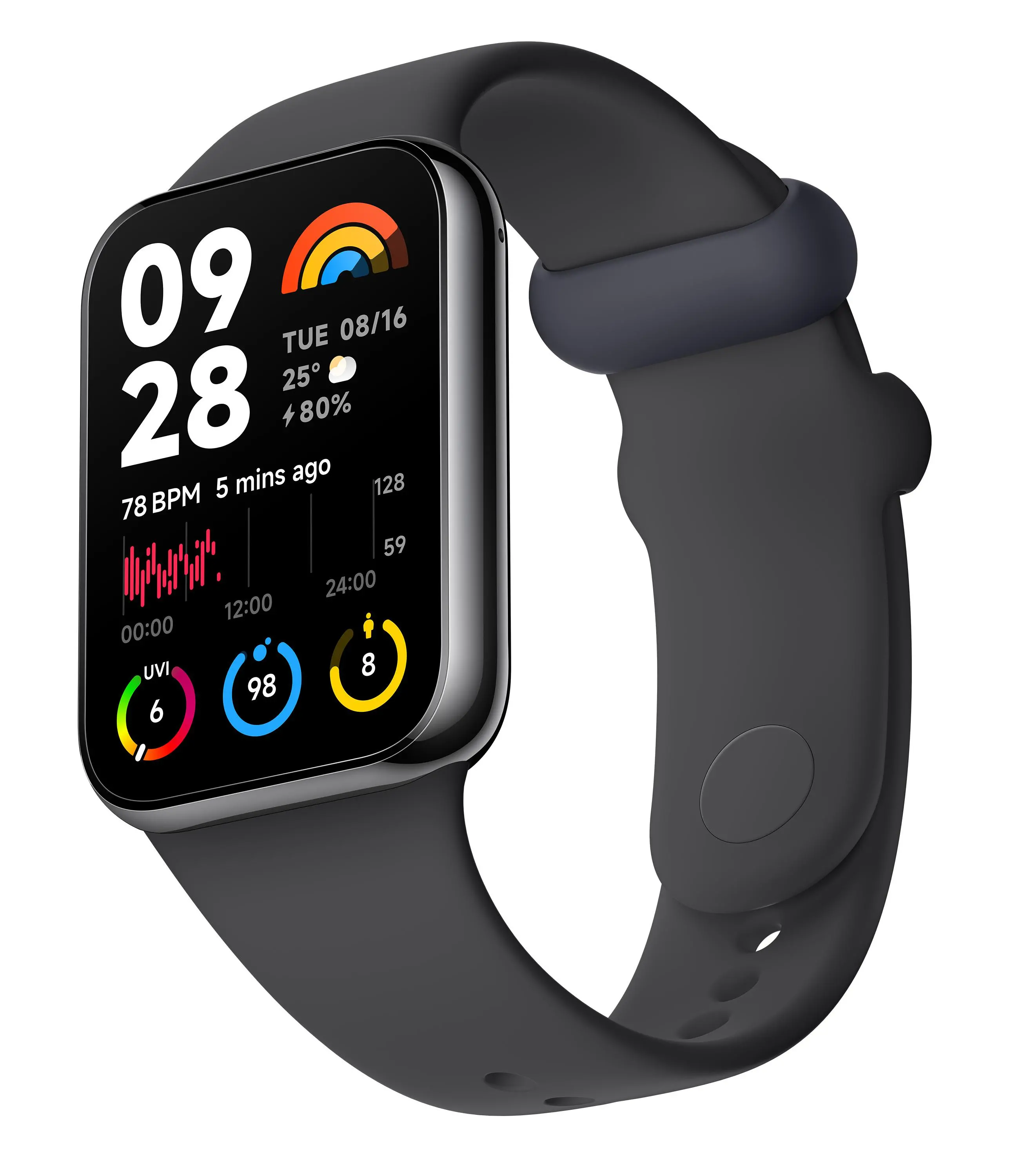 Smartband Xiaomi Smart Mi Band 8 Pro Czarny