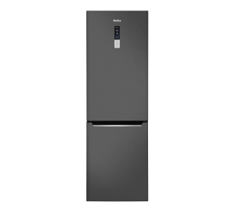 Lodówka Amica FK3776.2DFZHC Pełny No Frost 200cm Czarny Inox