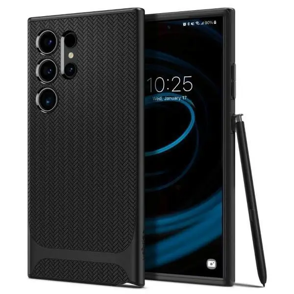 Etui Spigen Neo Hybrid ACS07304 do Galaxy S24 Ultra Czarny