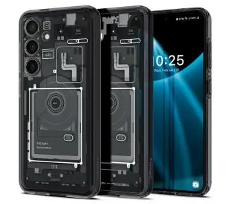 Etui Spigen Ultra Hybrid ACS07350 do Galaxy S24 Przezroczysty