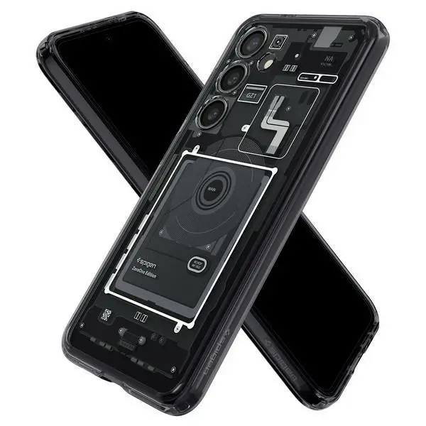 Etui Spigen Ultra Hybrid ACS07350 do Galaxy S24 Przezroczysty