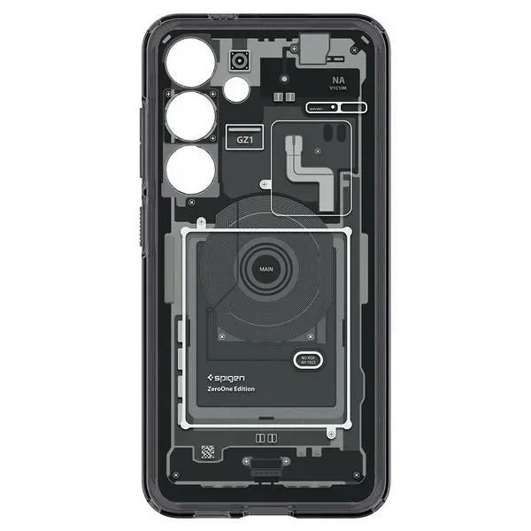 Etui Spigen Ultra Hybrid ACS07350 do Galaxy S24 Przezroczysty