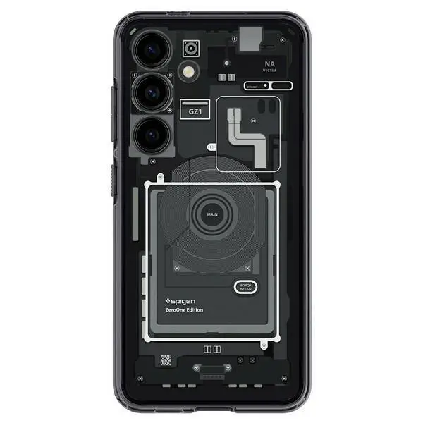 Etui Spigen Ultra Hybrid ACS07350 do Galaxy S24 Przezroczysty
