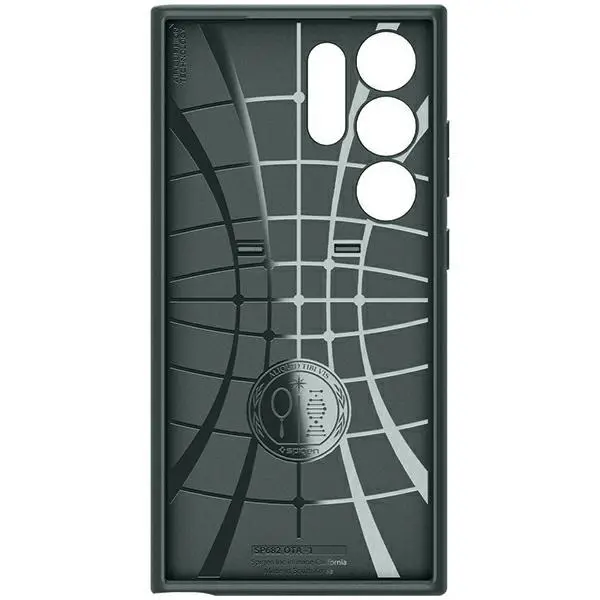 Etui Spigen Optik Armor ACS07314 do Galaxy S24 Ultra Zielony