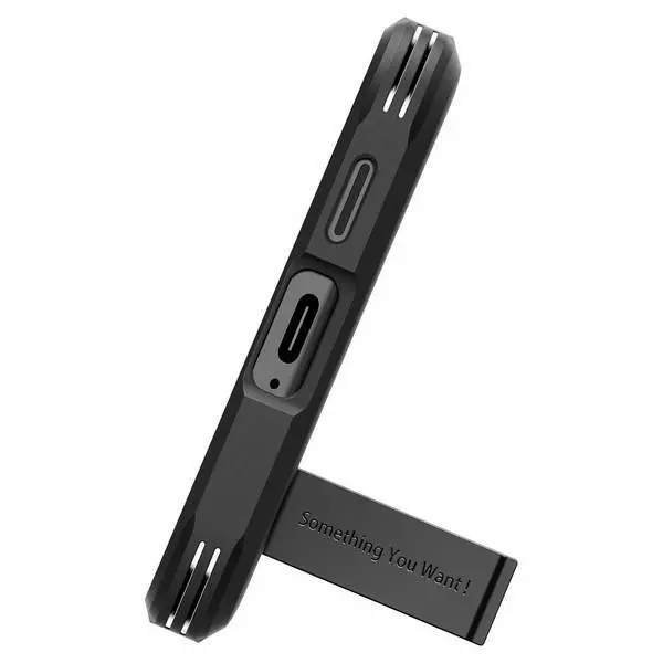 Etui Spigen Tough Armor ACS07332 do Galaxy S24+ Czarny