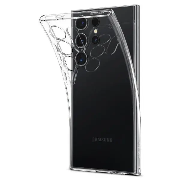 Etui Spigen Liquid Crystal ACS07283 do Galaxy S24 Ultra Przezroczysty