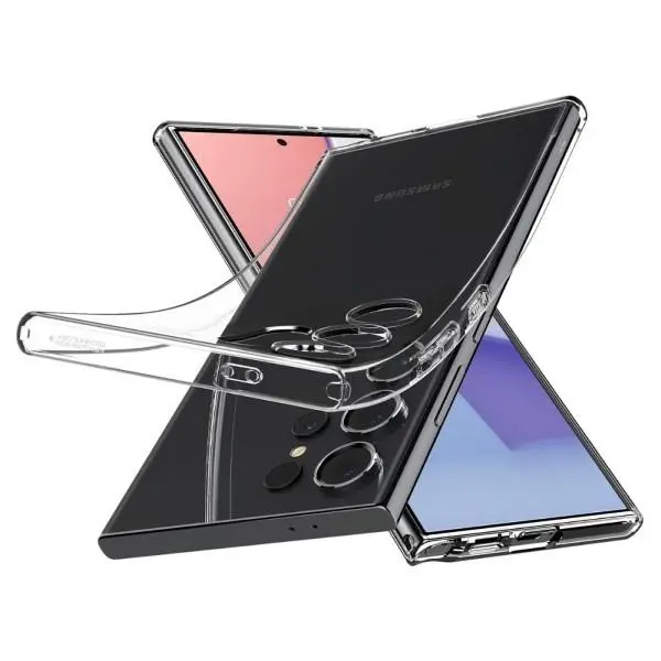 Etui Spigen Liquid Crystal ACS07283 do Galaxy S24 Ultra Przezroczysty