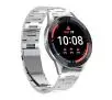 Pasek Puro METAL Galaxy Watch 4 Classic Galaxy Watch 5 5 Pro Galaxy Watch 6 6 Classic Srebrny