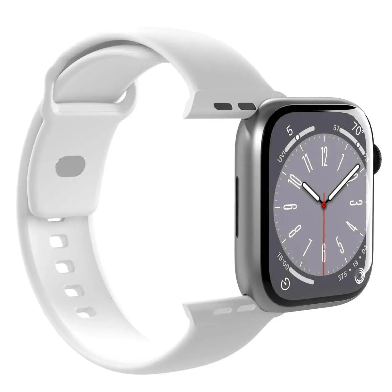 Pasek Puro SILICON BAND Watch 42-44-45-49mm Biały