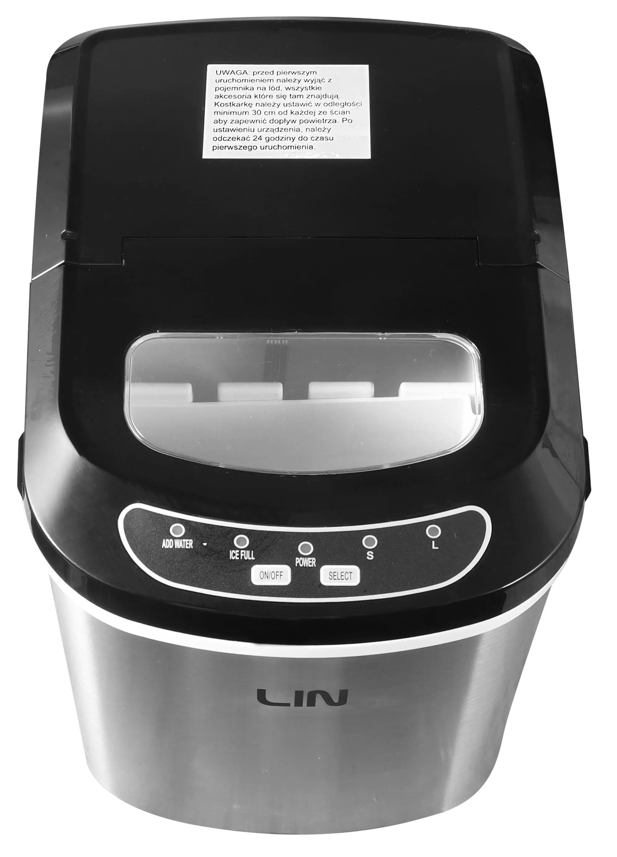 Kostkarka do lodu Lin ICE PRO-S12 2,2l 12kg/24h
