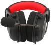 Słuchawki przewodowe z mikrofonem Redragon Zeus-X RGB H510-RGB -czarny Nauszne Czarno-czerwony
