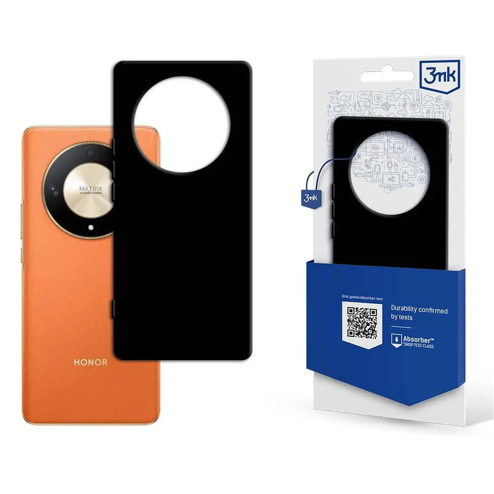 Etui 3mk Matt Case do Honor Magic 6 Lite 5G Czarny