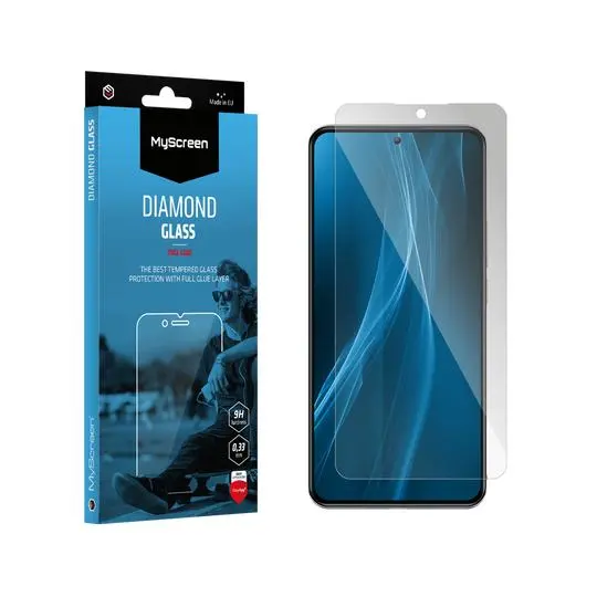Szkło hartowane MyScreen Protector DIAMOND GLASS edge FULL GLUE do Redmi Note 13 Pro