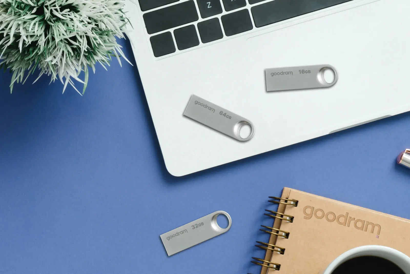 PenDrive GoodRam UNO3 256GB USB 3.2 Srebrny