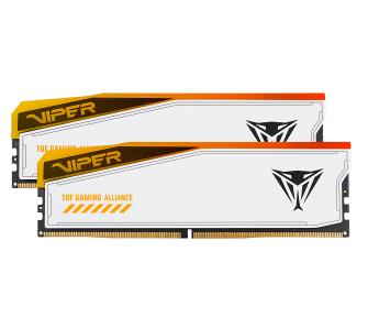 Pamięć RAM Patriot Viper Elite 5 RGB TUF Gaming Alliance DDR5 32GB (2 x 16GB) 6600 CL34 Biały