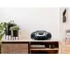 Radioodtwarzacz Lenco SCD-720SI Bluetooth Czarno-srebrny