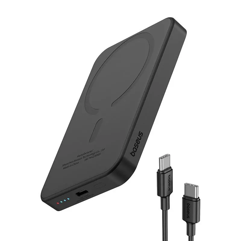 Powerbank Baseus P10022107113-00  Magnetic Mini 5000mAh 20W Czarny
