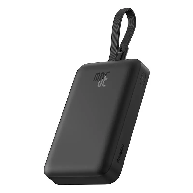 Powerbank Baseus P1002210B113-00 Magnetic Mini 10000mAh 30W MagSafe z kablem USB-C Czarny