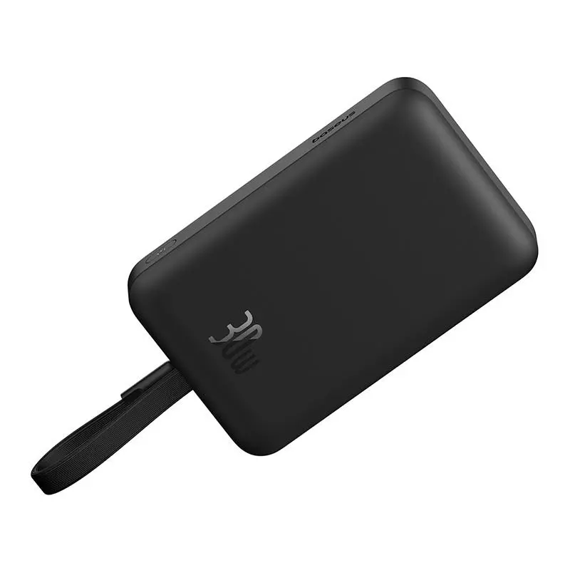 Powerbank Baseus P1002210B113-00 Magnetic Mini 10000mAh 30W MagSafe z kablem USB-C Czarny