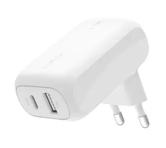 Ładowarka sieciowa Belkin 42W 1x USB-C 1x USB-A Biały