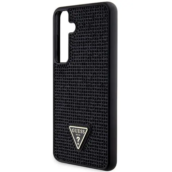 Etui Guess Rhinestone Triangle GUHCS24MHDGPPK do Samsung Galaxy S24+ Czarny