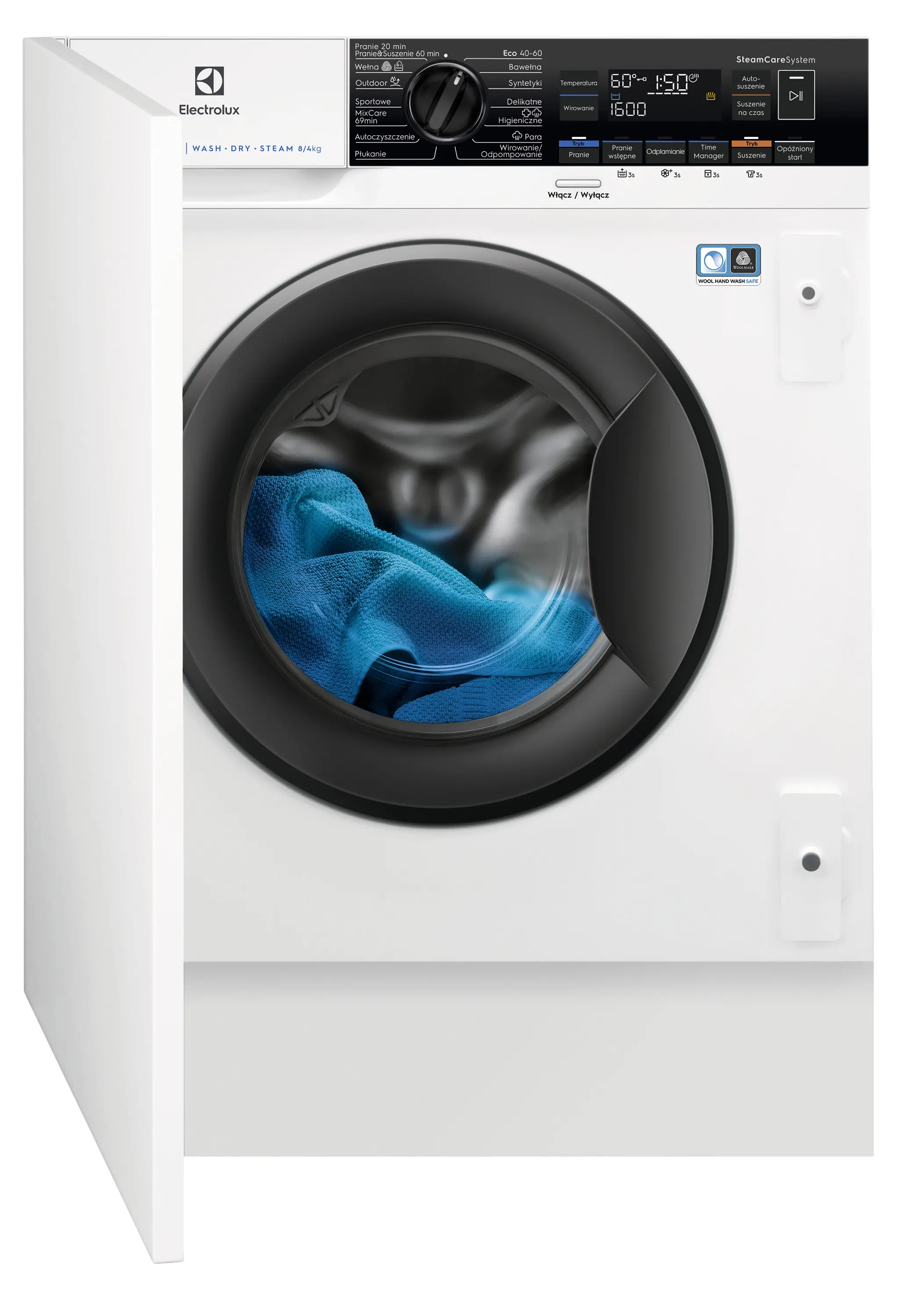 Pralko-suszarka Electrolux 700 DualCare EW7WN368SPI 54cm 8kg/4kg