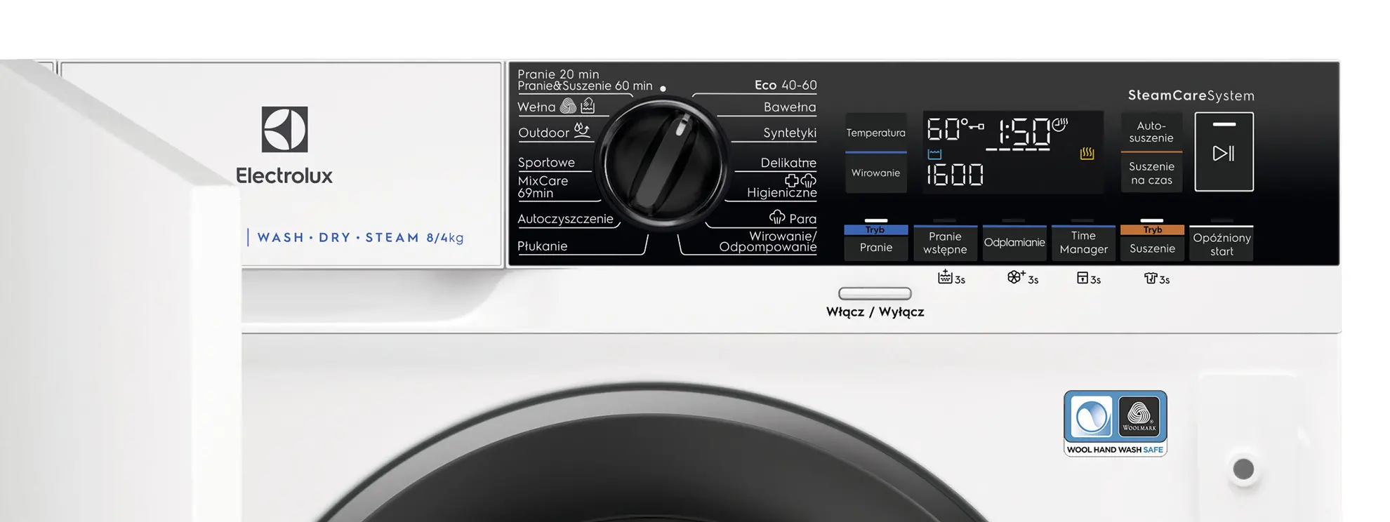 Pralko-suszarka Electrolux 700 DualCare EW7WN368SPI 54cm 8kg/4kg