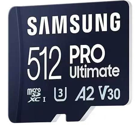 Karta pamięci Samsung PRO Ultimate 2023 microSD 512GB 200/130MB/s + czytnik