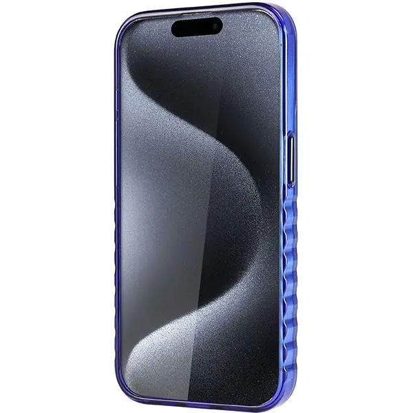 Etui AUDI IML Big Logo MagSafe Case AU-IMLMIP15PM-Q5/D2-BE do iPhone 15 Pro Max Niebieski