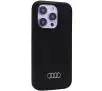 Etui AUDI Silicone Case AU-LSRIP15P-Q3/D1-BK do iPhone 15 Pro Czarny
