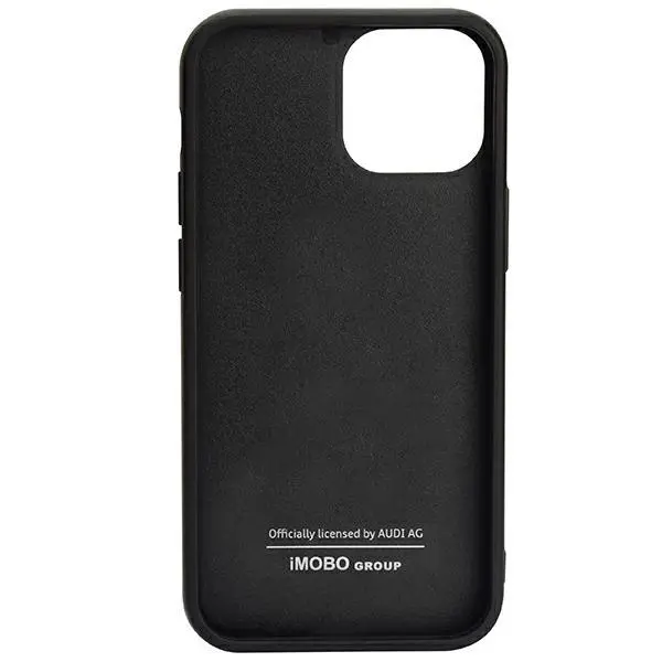 Etui AUDI Carbon fiber Stripe AUS-TPUPCIP13PM-R8/D1-BK do iPhone 13 Pro Max Czarny
