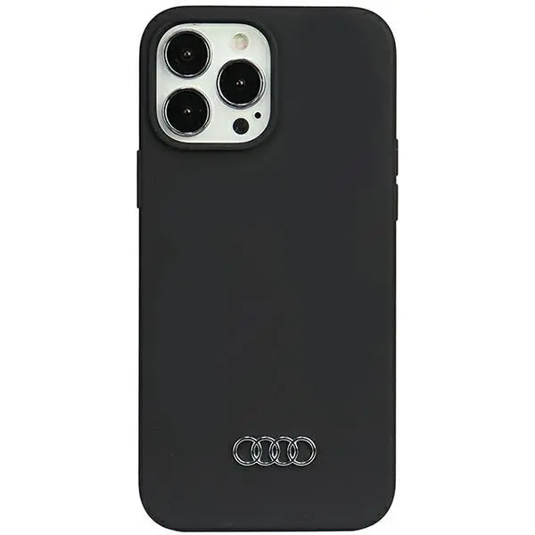 Etui AUDI Silicone Case AU-LSRIP13PM-Q3/D1-BK do iPhone 13 Pro Max Czarny