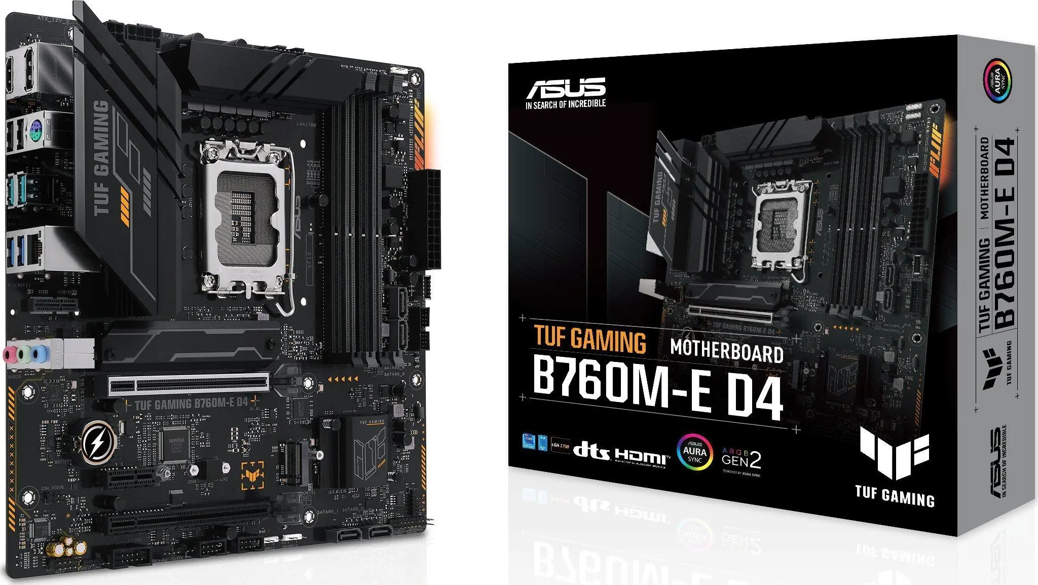 Płyta główna ASUS TUF GAMING B760M-E D4 DDR4