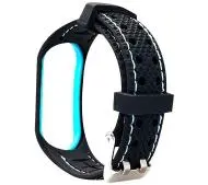 Beline do Mi Band 7 Sport Czarno-niebieski