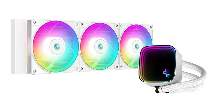 Chłodzenie DeepCool LS720 SE RGB Biały