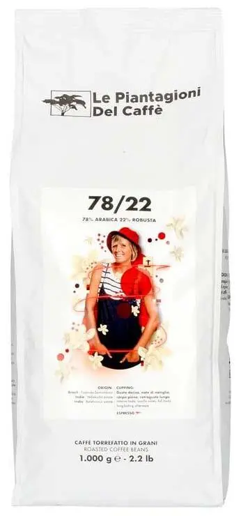 Kawa ziarnista Le Piantagioni del Caffe 78/22 1kg