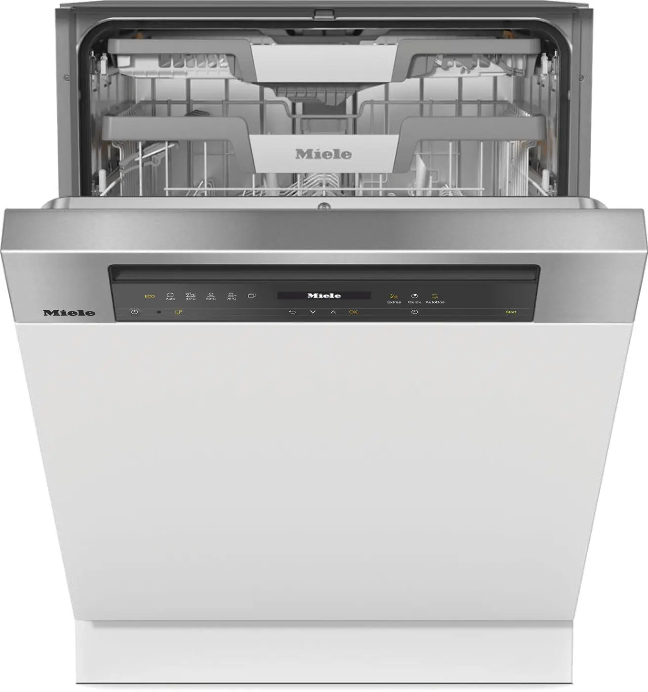 Zmywarka Miele G7600SCi AutoDos 59,8cm Automatyczne otwieranie drzwi Szuflada na sztućce Zdalne sterowanie