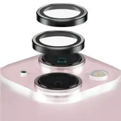 Szkło hartowane PanzerGlass Hoops Camera Lens Protector do iPhone 15 /15 Plus Czarny