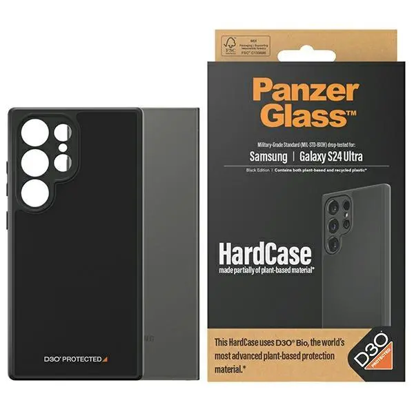 Etui PanzerGlass HardCase do Samsung Galaxy S24 Ultra S928 Czarny