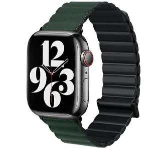 Pasek Beline do Watch Magnetic Pro 38/40/41mm Czarno-zielony