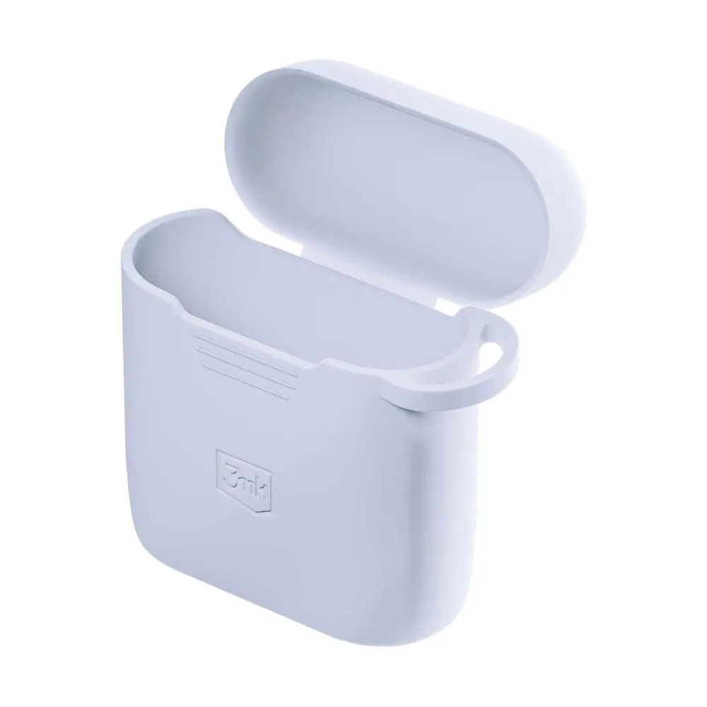 Etui na słuchawki 3mk Silicone Earphones Case do AirPods 2 Gen. Biały