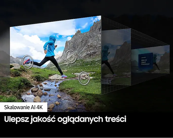 Telewizor Samsung Neo QLED QE65QN85DBT 65" QLED 4K Mini LED 120Hz Tizen Dolby Atmos HDMI 2.1 DVB-T2