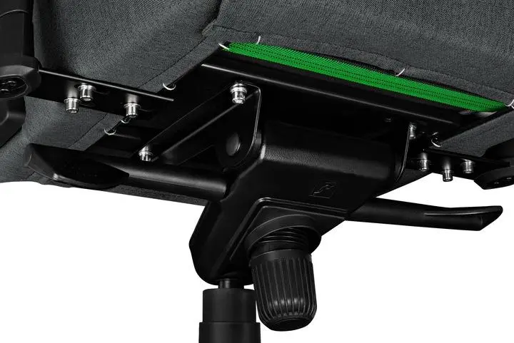 Fotel Yumisu 2050 Magnetic Materiał Biurowy do 150kg Tkanina Szaro-czerwony